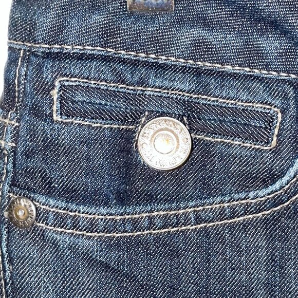 Banana Republic Wide Leg Blue Jeans Size 6 - Picture 2 of 9